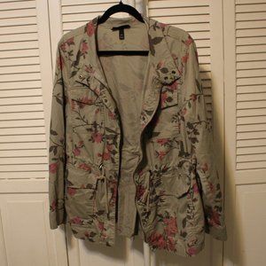 Floral Lane Bryant Jacket